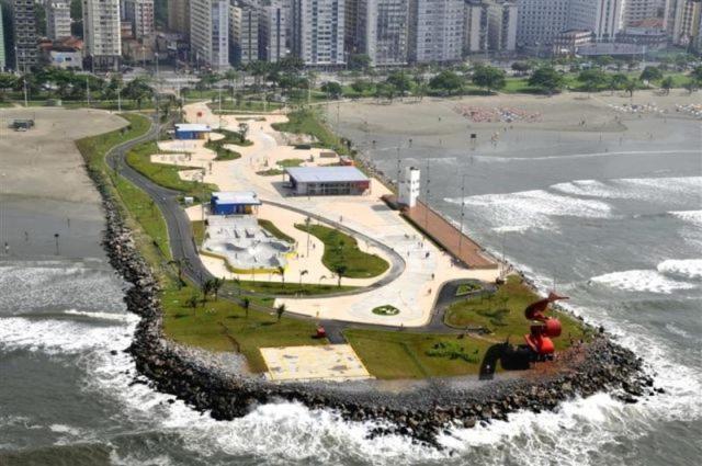 Kitnet Em Frente A Praia Santos  Exterior foto